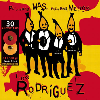 VINILO LOS RODRIGUEZ/ PALABRAS MAS, PALABRAS MENOS 2LP