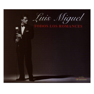 CD LUIS MIGUEL/ TODOS LOS ROMANCES 3CD
