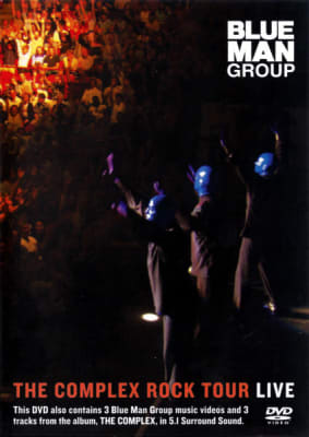 DVD BLUE MAN GROUP/ THE COMPLEX ROCK TOUR LIVE 1DVD