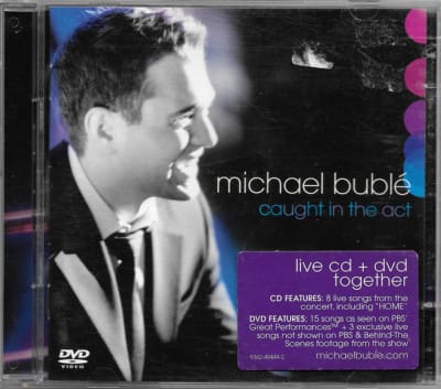 CD MICHAEL BUBLE/ CAUGHT IN THE ACT 2 (CD+DVD)