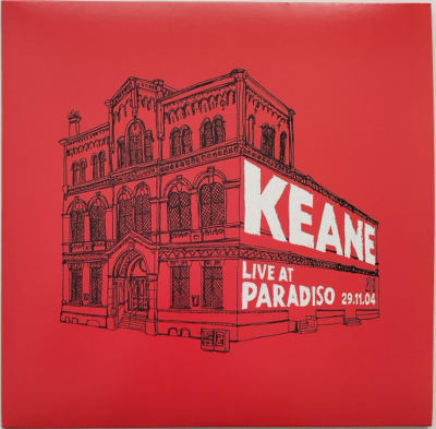 Keane - Live At Paradiso 29.11.04 (red-White)