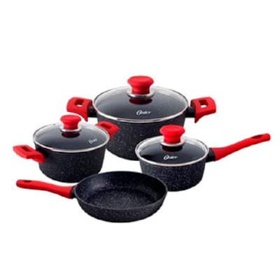 BATERIA DE COCINA OSTER / ROCKLINE 7 PIEZAS OS-21309-2
