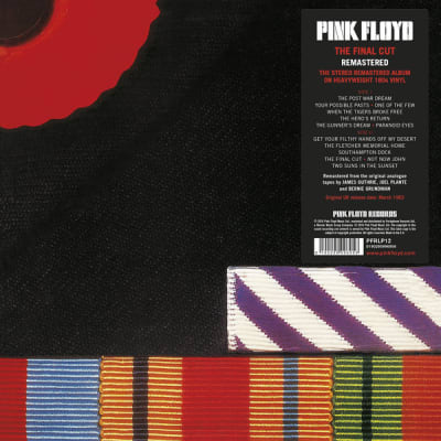 VINILO PINK FLOYD/ THE FINAL CUT 1LP