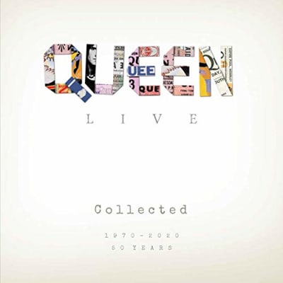 LIBRO QUEEN - LIVE COLLECTED HARDCOVER BOOK