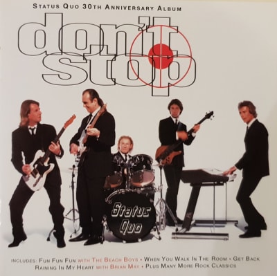 CD STATUS QUO/ DON'T STOP 1CD