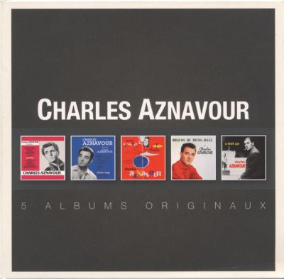 CD CHARLES AZNAVOUR/ ORIGINAL ALBUM SERIES 5CD