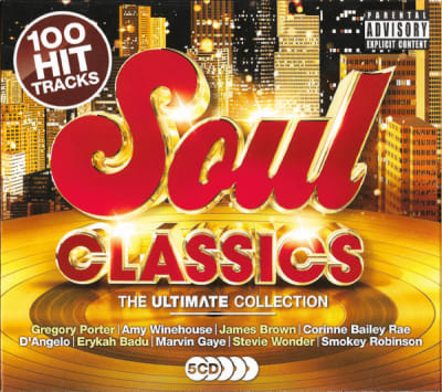 CD VARIOS ARTISTAS/SOUL CLASSICS-THE ULTIMATE COLLECTION 5CD
