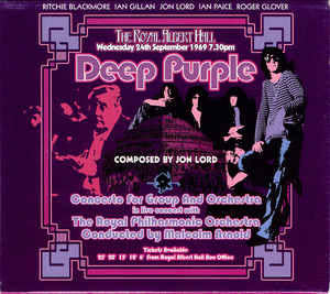CD DEEP PURPLE/ CONCERTO FOR G 2CD