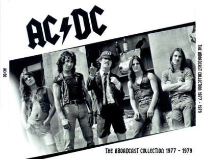 CD AC/DC/ THE BROADCAST COLLECTION 1977 - 1979 4CD