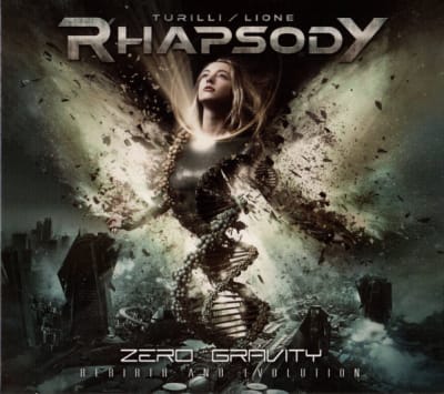 CD TURILLI & LIONEL RHAPSODY/  ZERO GRAVITY (REBIRTH AND EVOLUTION) 1 CD