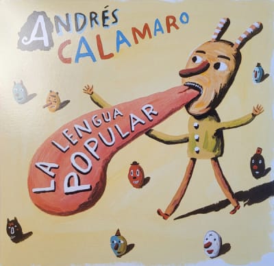VINILO ANDRES CALAMARO/ LA LENGUA POPULAR - 1LP