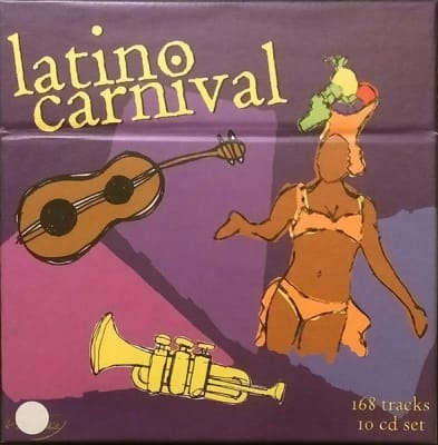 CD VARIOS ARTISTAS/ LATINO CARNIVAL 10CD (BOX SET)
