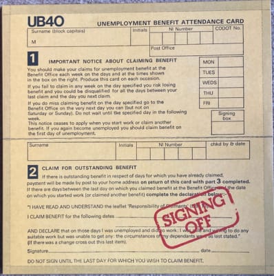 VINILO UB40/ SIGNING OFF 2LP