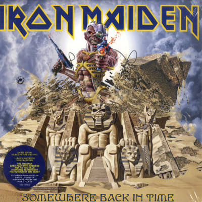 VINILO IRON MAIDEN / SOMEWHERE BACK IN TIME 2LP