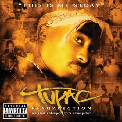 CD TUPAC/ RESURRECTION - MUSIC FROM AND INSPIRED BY THE 1CD
