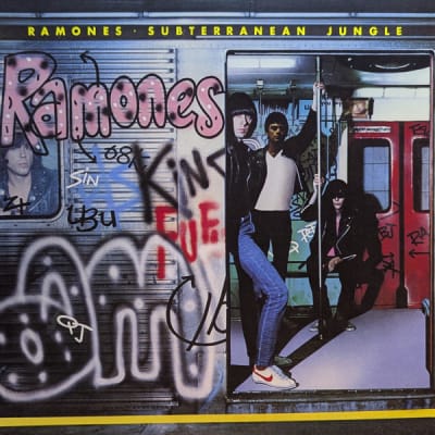 VINILO RAMONES/ SUBTERRANEAN JUNGLE 1LP