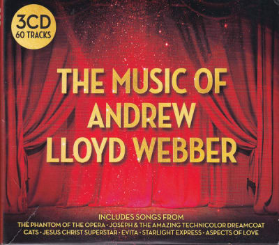CD ANDREW LLOYD WEBBER/ THE MUSIC OF 3CD