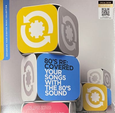 VINILO VARIOS ARTISTAS/ 80'S RE COVERED YELLOW BLUE VINY 2LP