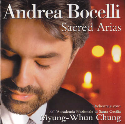 CD ANDREA BOCELLI/ SACRED ARIAS 1CD