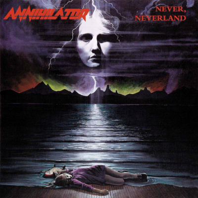 CD ANNIHILATOR/ NEVER, NEVERLAND (REISSUE) 1CD