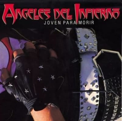 VINILO ANGELES DEL INFIERNO/ JOVEN PARA MORIR 1LP