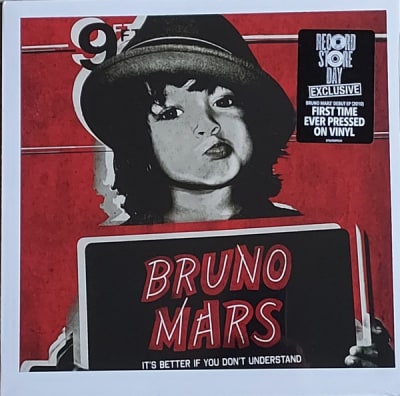 VINILO BRUNO MARS/ IT'S BETTER IF 10