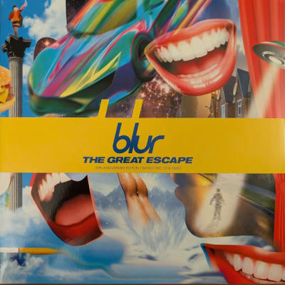 Blur - The Great Escape (yellow & Blue Transparent)