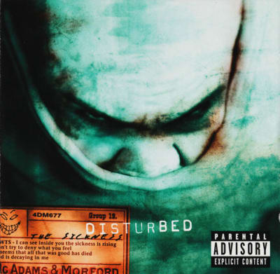 CD DISTURBED/ THE SICKNESS 1CD