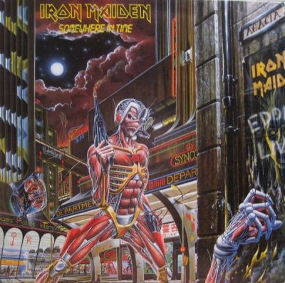 VINILO IRON MAIDEN / SOMEWHERE IN TIME 1LP