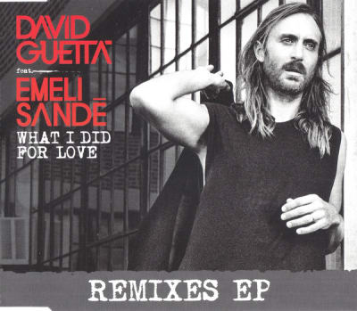 CD DAVID GUETTA/ WHAT I DID FOR LOVE 1CD