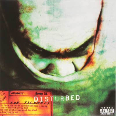 VINILO DISTURBED/ THE SICKNESS 1LP