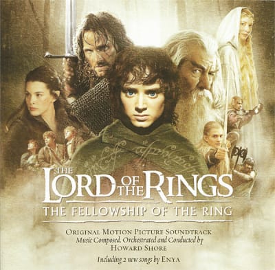 CD LORD OF THE RINGS SOUNDTRACK/ LORD OF THE RINGS - THE FELLOW 1CD