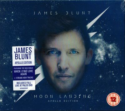 CD JAMES BLUNT/ MOON LANDING SPECIAL APOLLO EDITION 2 CD DVD
