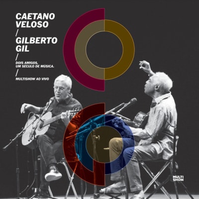 CD CAETANO VELOSO & GILBERTO GIL/ DOIS AMIGOS UM SECULO DE MUSICA - MULTISHOW AO VIVO 3CD (CD+DVD)