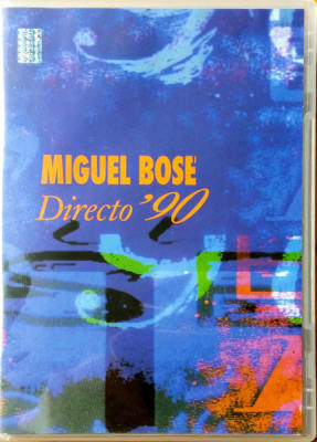 DVD MIGUEL BOSE/ TODO BOSE DIRECTO 90 (RADIO ROMANTICA FM)1DVD
