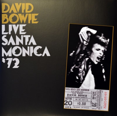 VINILO DAVID BOWIE/ LIVE SANTA MONICA '72 2LP