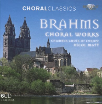 CD VARIOS ARTISTAS/ BRAHMS: CHORAL WORKS 6CD