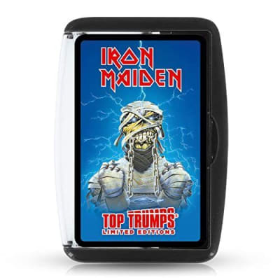 CARTAS DE JUEGO IRON MAIDEN - IRON MAIDEN TOP TRUMPS LIMITED EDITION