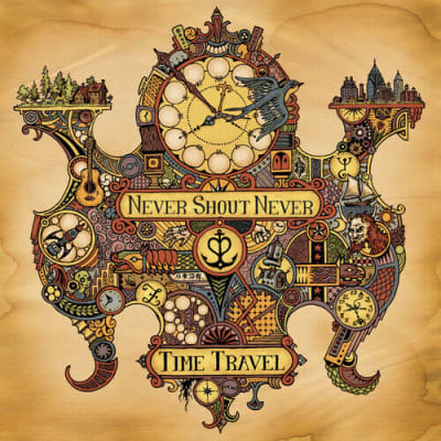 CD NEVER SHOUT NEVER/ TIME TRAVEL 1CD
