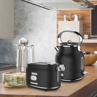HERVIDOR + TOSTADOR WH/ PACK RETRO BLACK WESTINGHOUSE