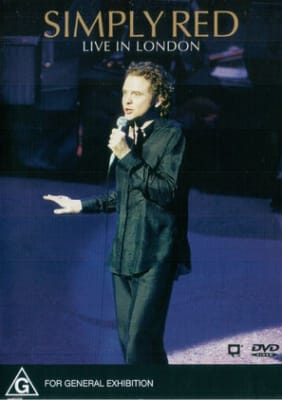 DVD SIMPLY RED/ LIVE IN LONDON 1DVD