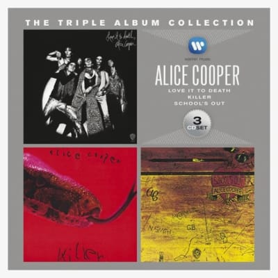 CD ALICE COOPER/ THE TRIPLE ALBUM COLLECTION 3CD