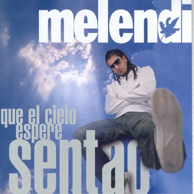 VINILO MELENDI/QUE EL CIELO ESPERE SENTAO (BLUE VINYL) 1LP