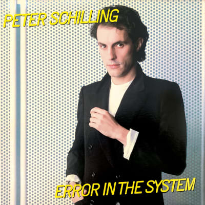 VINILO PETER SCHILLING/ ERROR IN THE SYSTEM  1LP