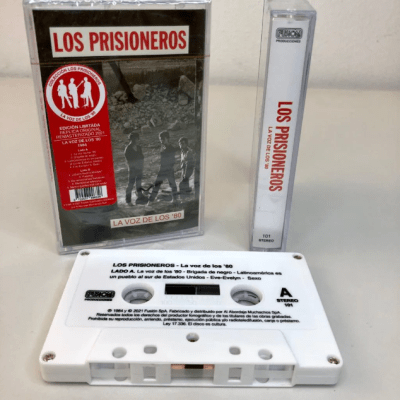CASSETTE LOS PRISIONEROS/ LA VOZ DE LOS 80 1MC