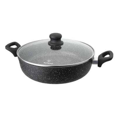 CACEROLA WH/ CON TAPA DE VIDRIO 36 CM