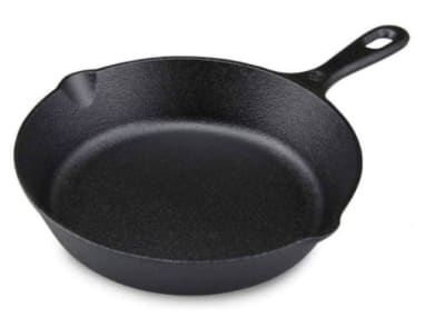 SARTÉN WH/ DE HIERRO FORJADO SAZONADO (26 CMS)