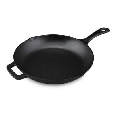 SARTEN WH/ CURADA DE HIERRO FUNDIDO PARA SALTEAR 25.5 CM1