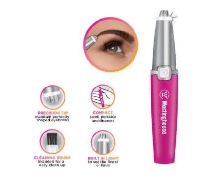 RECORTADOR Y DEPILADOR DE VELLO DE CEJAS INALAMBRICO2