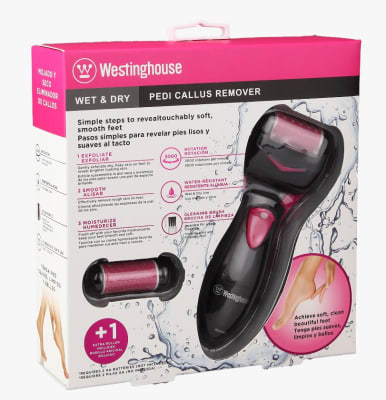 REMOVEDOR DE ASPEREZAS WESTINGHOUSE/ PEDI CALLUS SECO Y MOJADO INALAMBRICO2